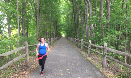 running while pregnant third trimester